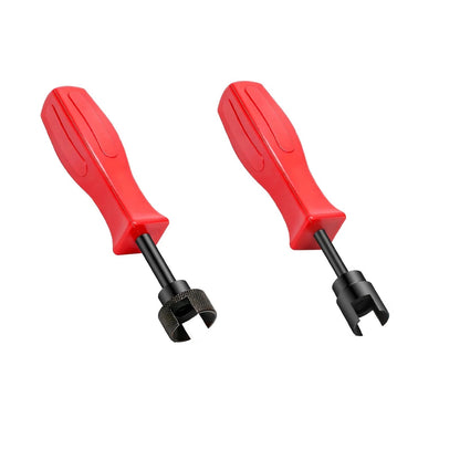 2-Piece Steel Brake Spring Removal Tool Set with Non-Slip Handle