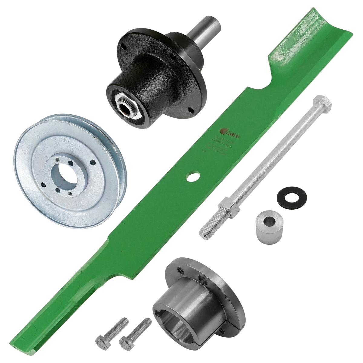 Deck Spindle Blade and Pulley Replacement for Scag SCZ61V (2019–2024)