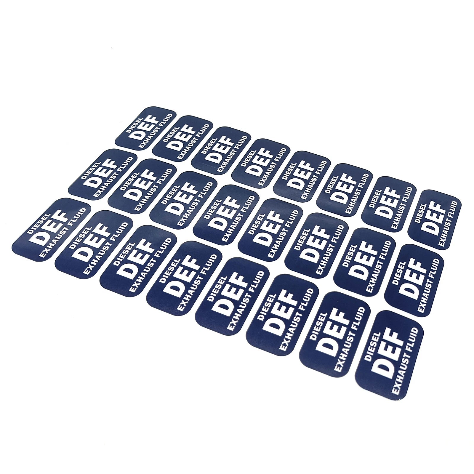 DEF Diesel Exhaust Fluid Sticker Decal 1x2 Inch