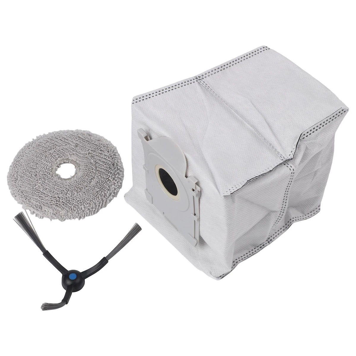 All in One Mop Cloth Dust Bag Side Brush Kit for ECOVACS DEEBOOT MINI