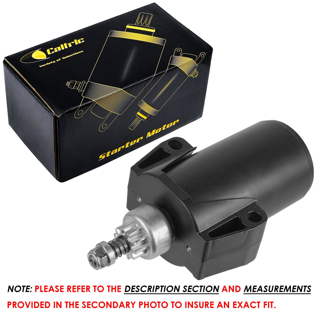 Starter Motor Replacement for Mercury Mariner Outboard 25E 1985–2001