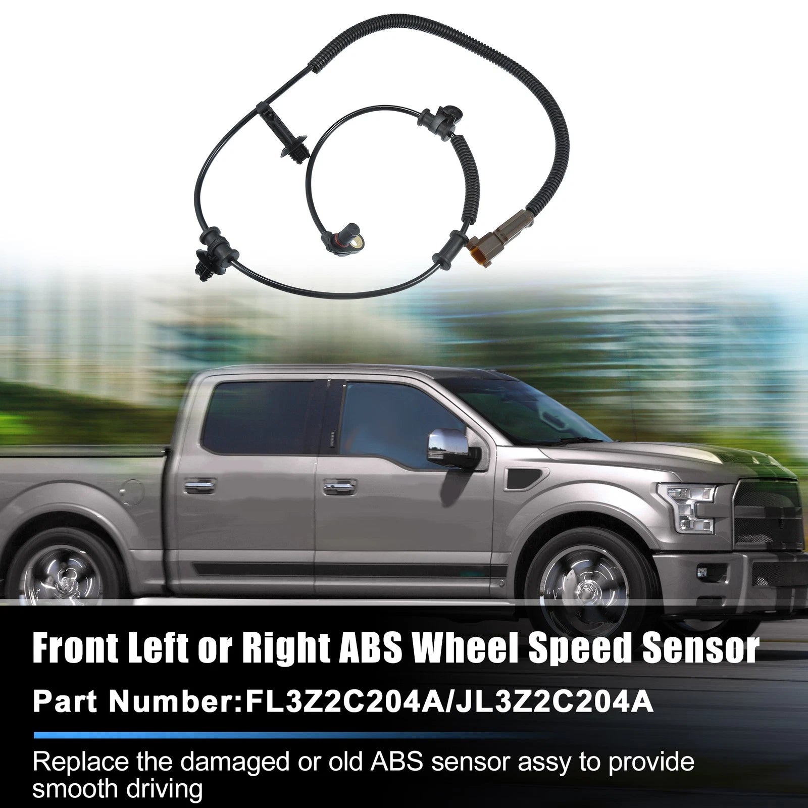 Front Left ABS Wheel Speed Sensor Replacement for Ford F-150 (2015–2017)