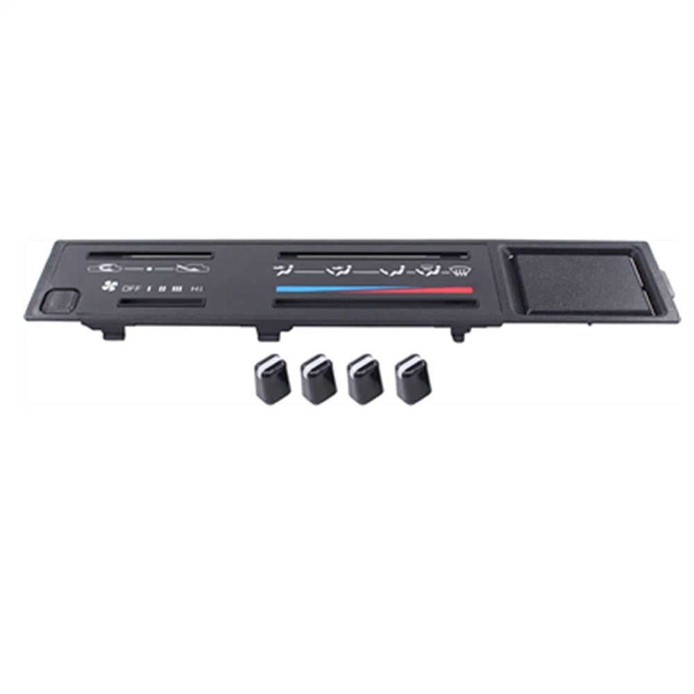 Heater Climate Control Faceplate Bezel & 4 Knobs for Toyota Pickup 4Runner (1984–1989)