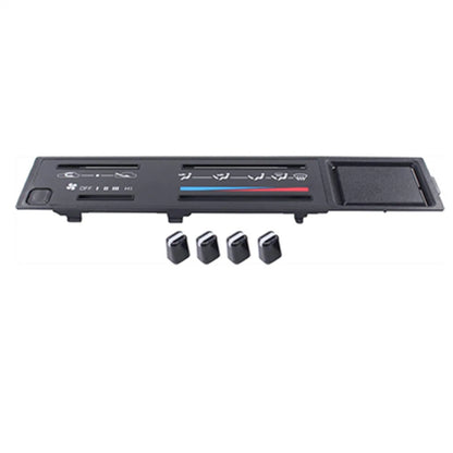 Heater Climate Control Faceplate Bezel & 4 Knobs for Toyota Pickup 4Runner (1984–1989)