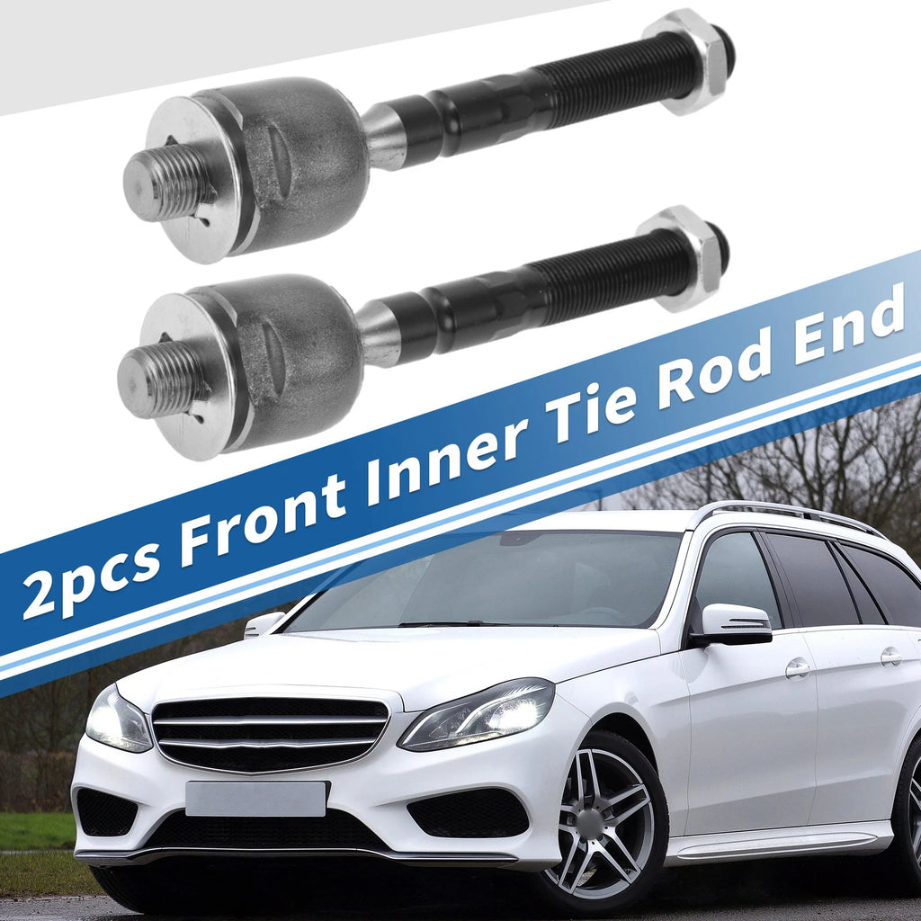 2 Pcs Front Inner Tie Rod End Links for Mercedes-Benz ML320 (1998–2003)