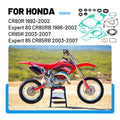 Complete Engine Gasket Oil Seal Kit for Honda CR80R CR80RB (1992–2002)