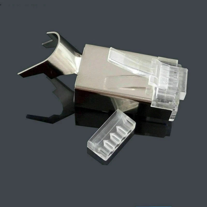 10 Pack RJ45 Cat7 Gold Plated FTP Modular Connectors