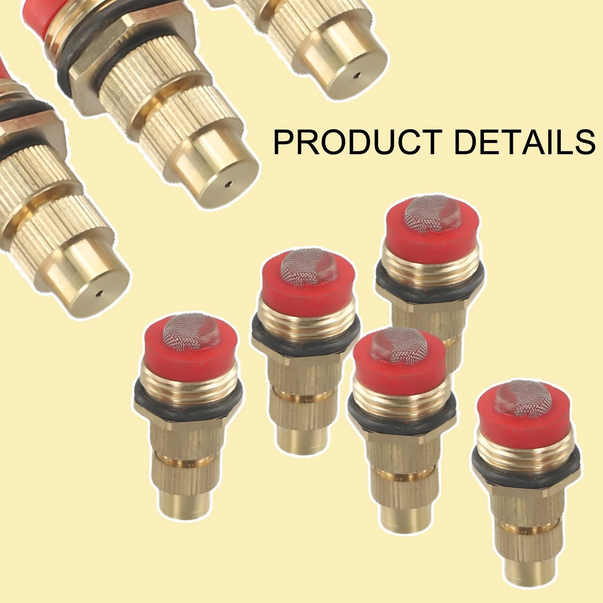 Adjustable Atomizing Sprinkler Nozzle 1/2" for Gardening