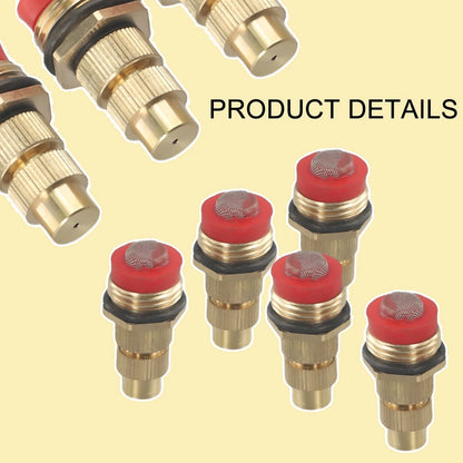 Adjustable Atomizing Sprinkler Nozzle 1/2" for Gardening