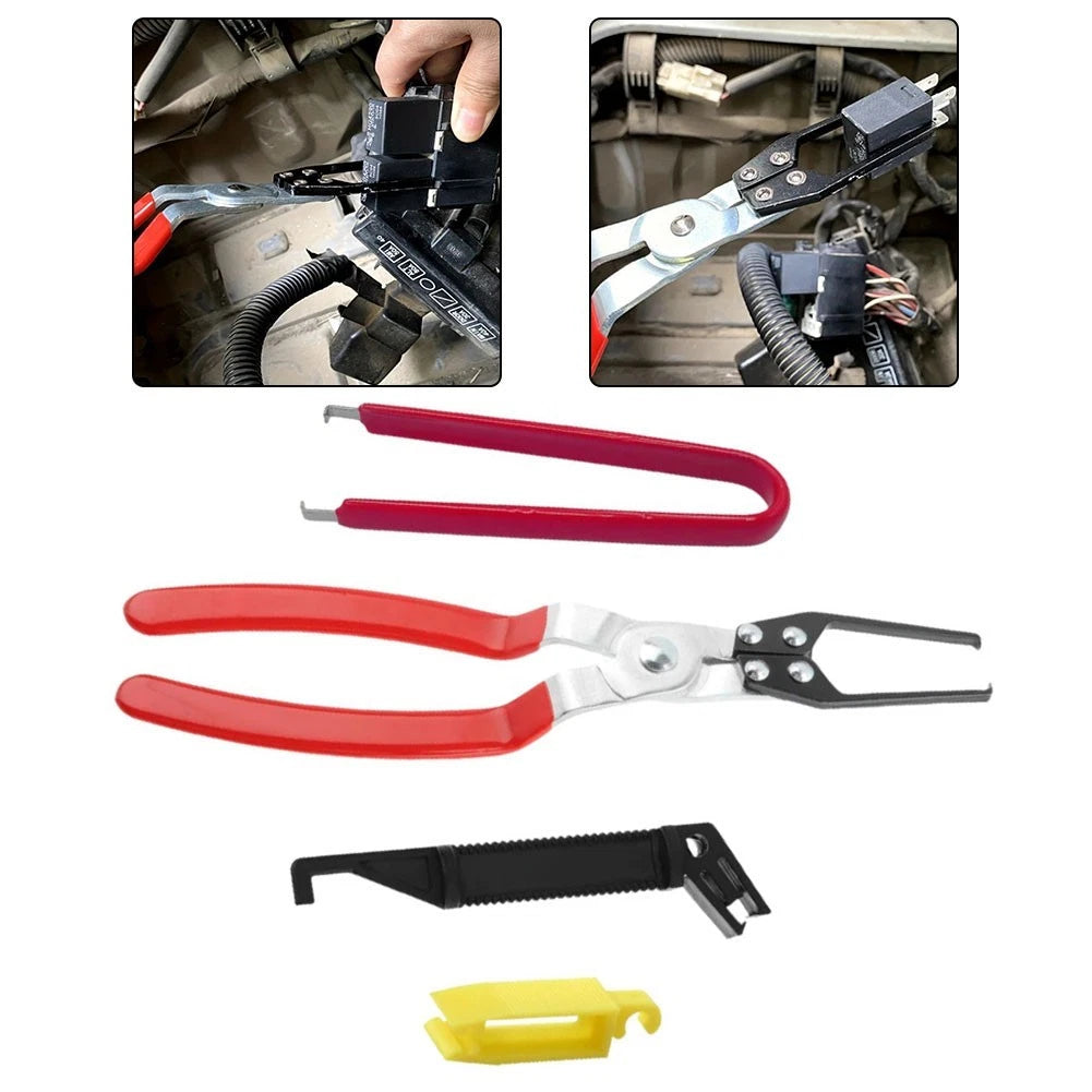 Set of 4 Relay Fuse Pullout Pliers for Vehicle Electrical Use