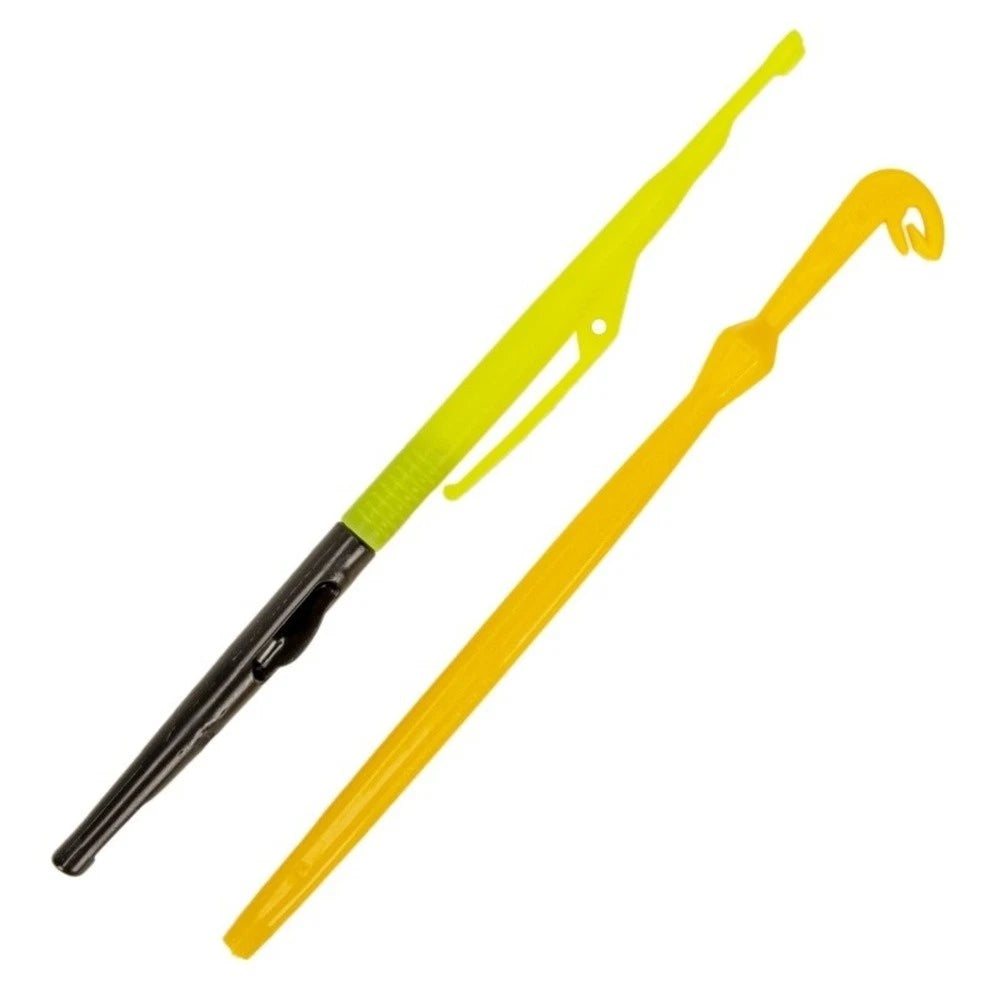 2X Plastic Fishing Accessory Kit Hook Remover with Bait Needle (16cm)