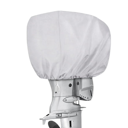 Silver Engine Cover Motor Cover Anti Scratch Anti Sunlight Waterproof 30-60 hp