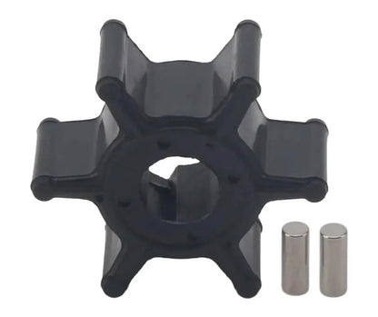 Water Pump Impeller with Pin for Yamaha 2 Stroke 3 HP Outboard (1990–1999)