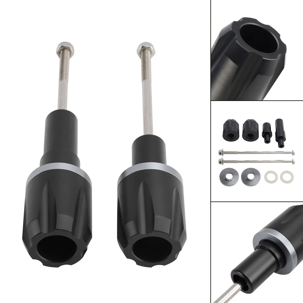 CNC Anti-Crash Frame Sliders for Kawasaki Ninja 650 (2017–2023)