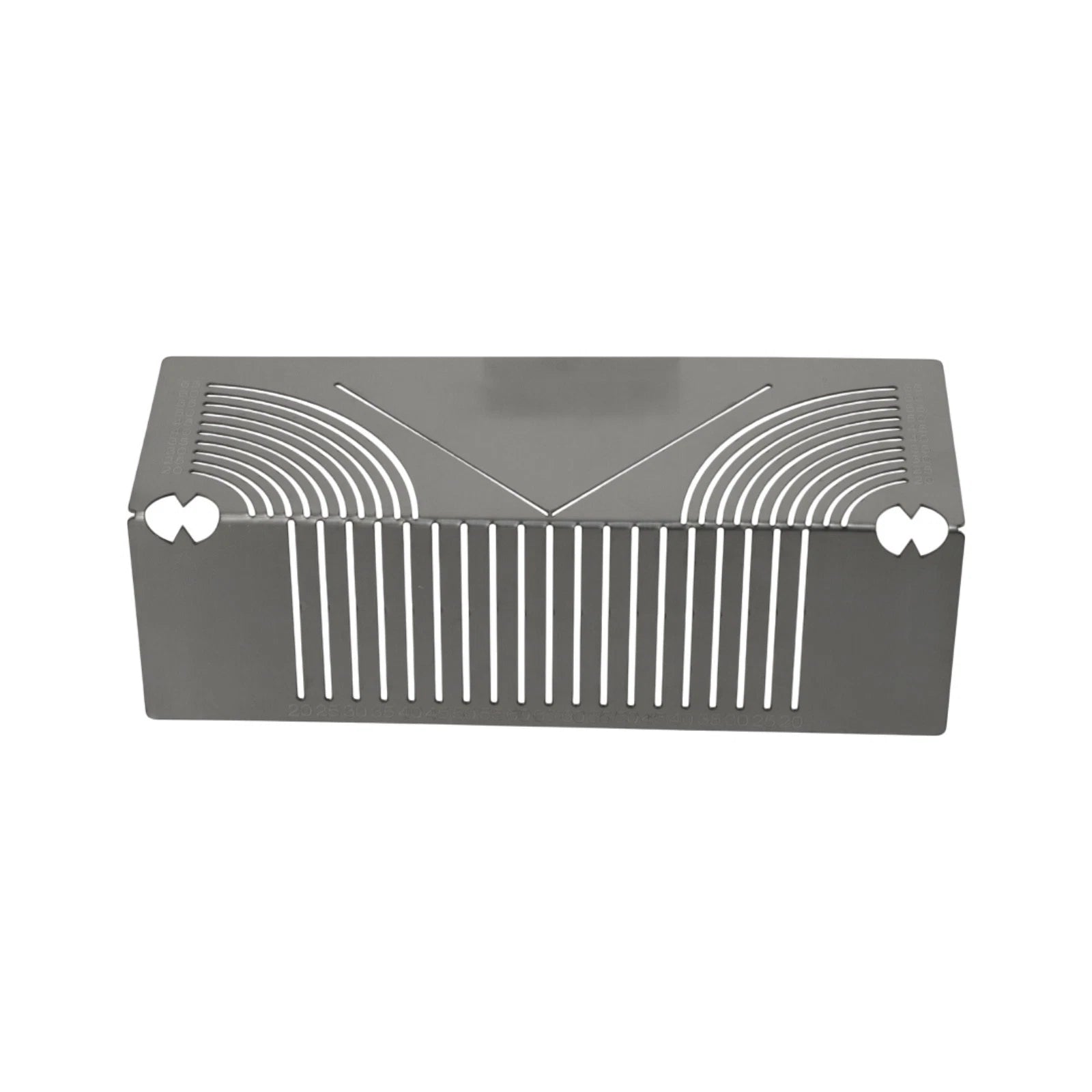 Square Tube Rounded Corner Ruler with 45 Degree Angle Guidance