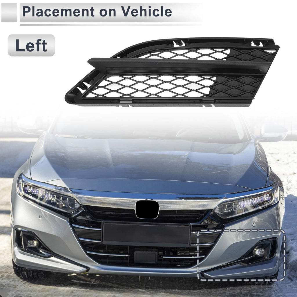 Car Front Left Fog Light Grill Replacement for BMW 335i (2008–2012)