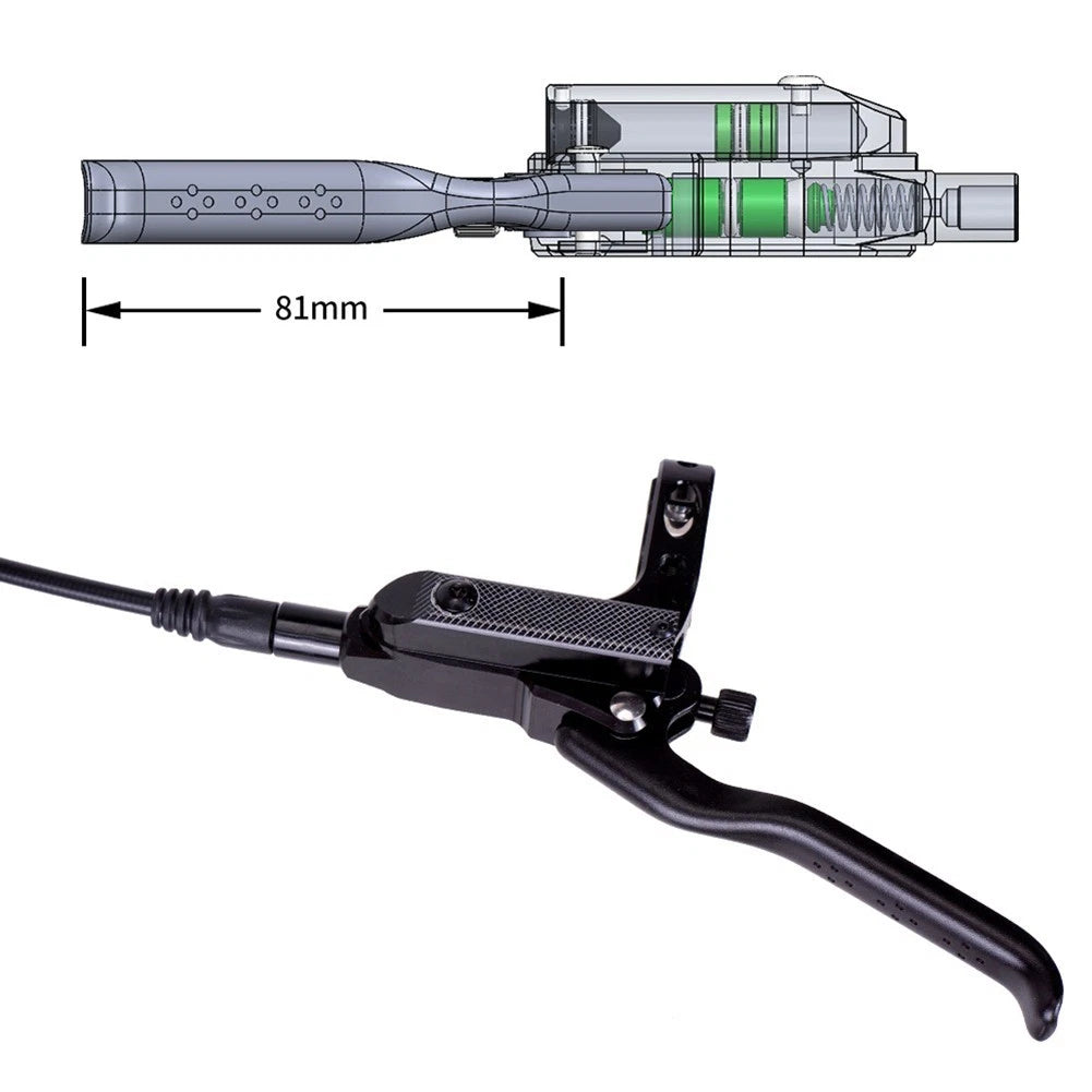 MTB Hydraulic Brake Set for Mountain Bikes (2010–2023)