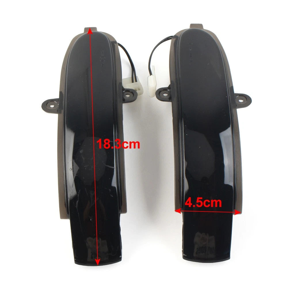 2X LED Dynamic Rearview Mirror Turn Signal Light for Mercedes Benz E-Class (2003–2009)