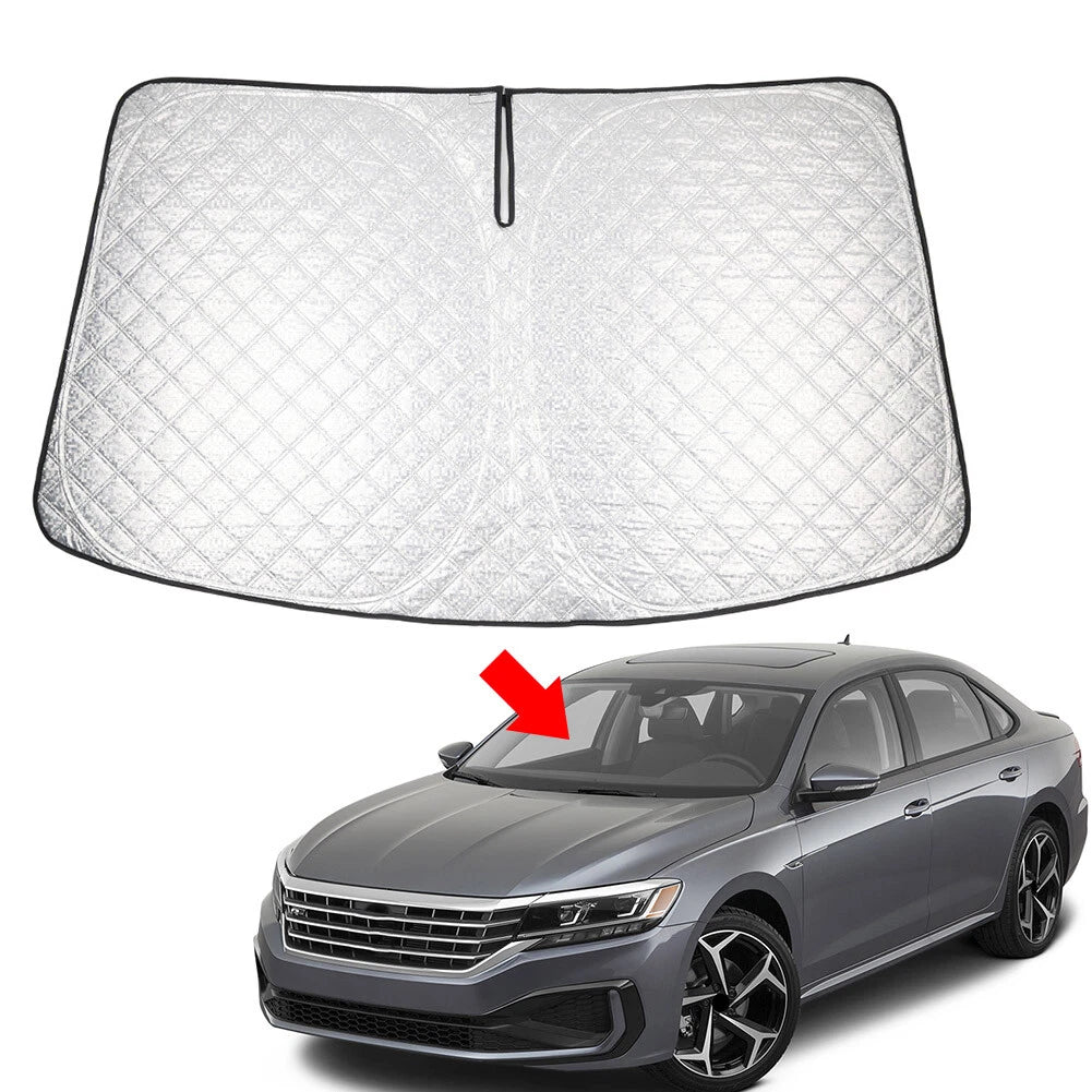 Foldable Windshield Sun Shade for Volkswagen Passat (2012–2022)