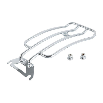 Chrome Solo Seat Luggage Rack for Harley-Davidson FLHTC Road King (1997–Present)