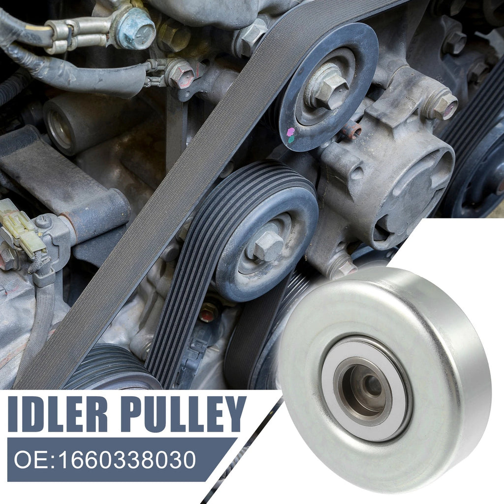 Drive Belt Idler Pulley for Lexus GS460 LS460 LS460L (2008–2017)