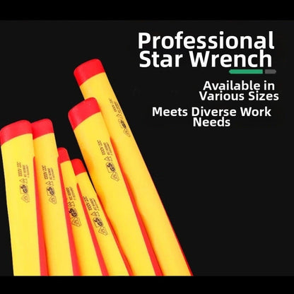 Insulated Adjustable Wrench 1000V VDE Certified Chrome Vanadium Steel