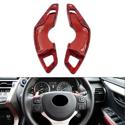 1 Pair Shift Paddle Extensions for Lexus IS RC NX CT CT200h (2014–2021)