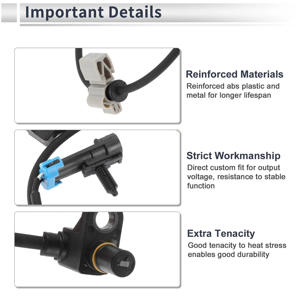 ABS Wheel Speed Sensor for Chevrolet Astro Front Right (2003–2005)