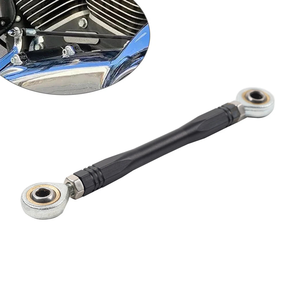 CNC Gear Shift Shifter Linkage Rod 100mm For Harley Softail Touring Glides