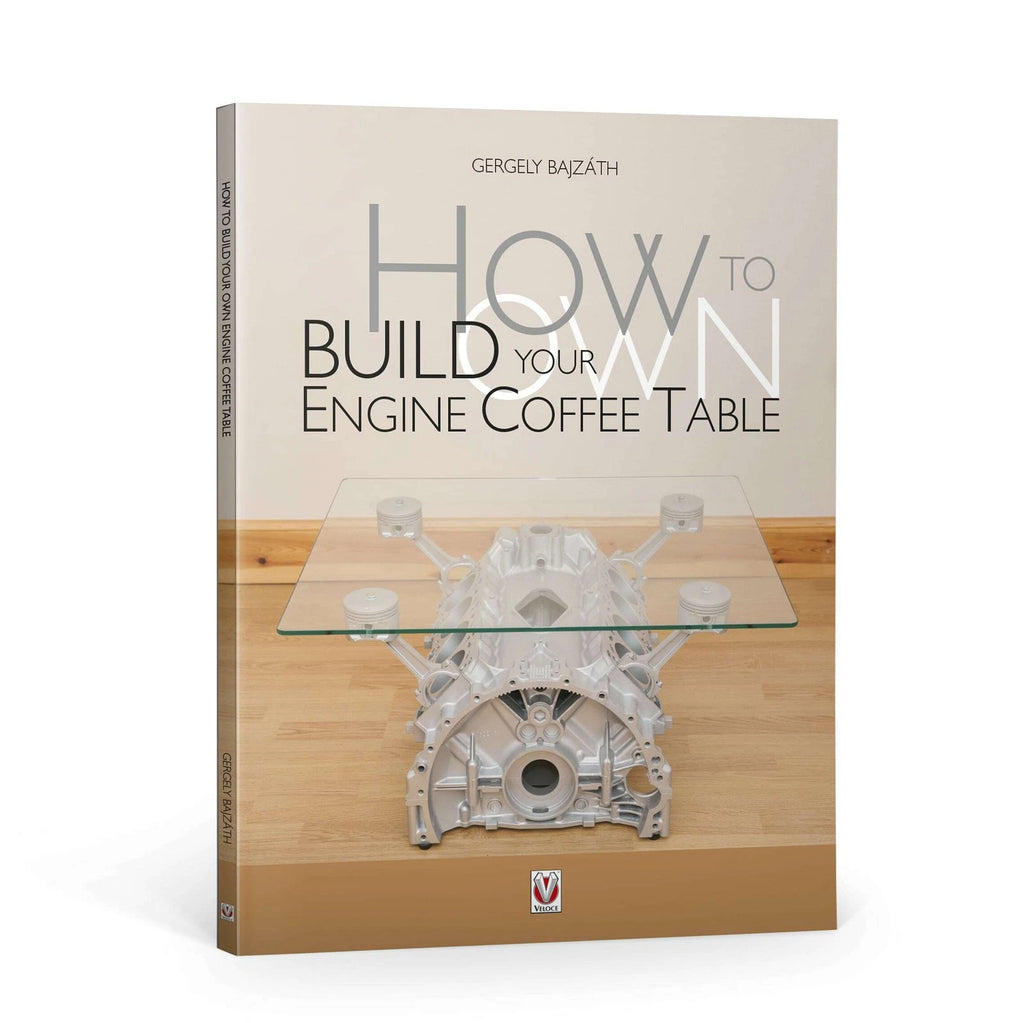 Engine Coffee Table Book for DIY Enthusiasts