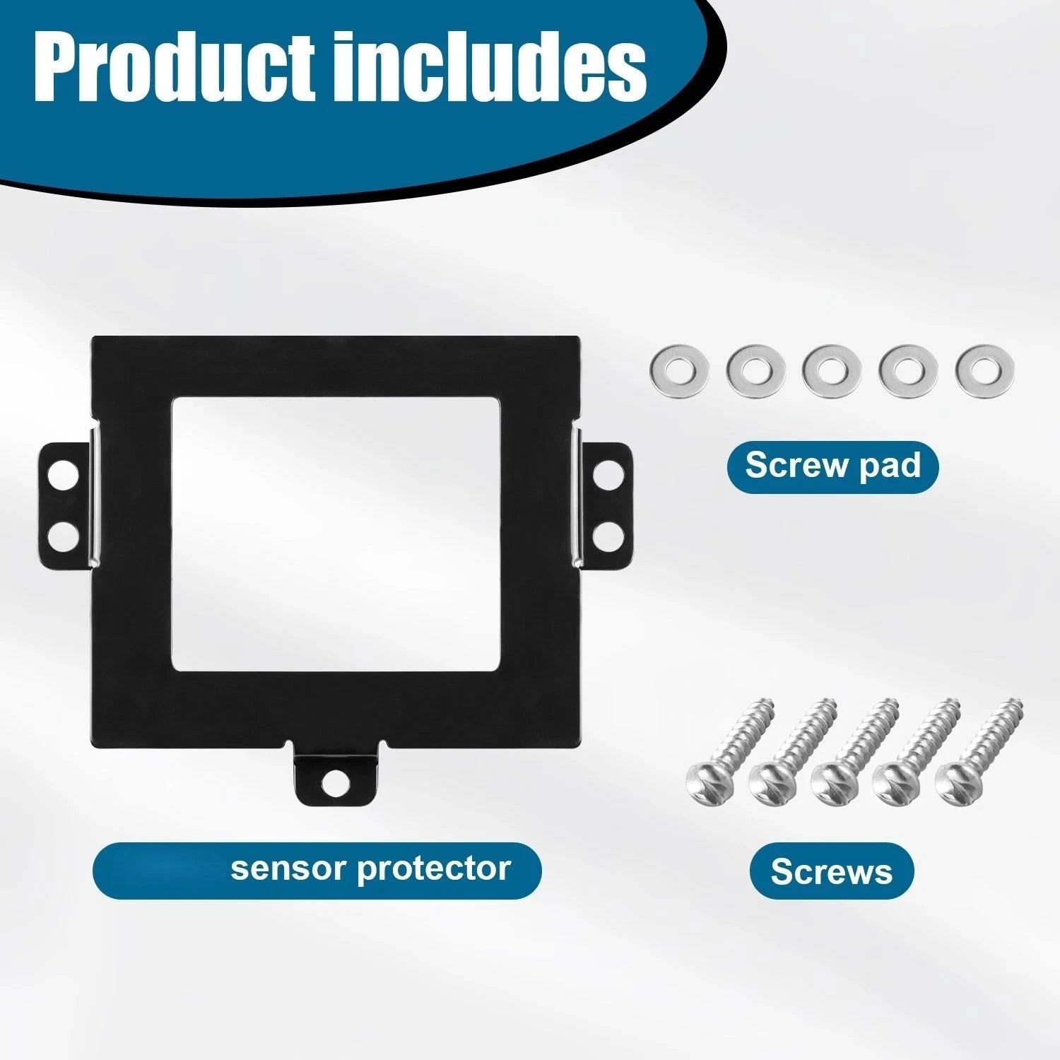 Front Detection Sensor Cover for Honda Accord (2023–2026) Black