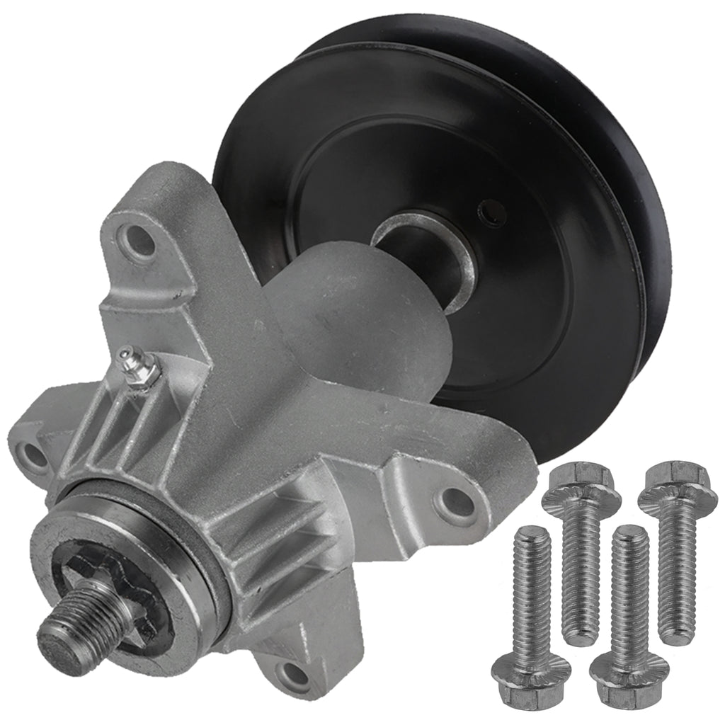 Spindle Assembly with Pulley Replacement for White Outdoor ZT-54 (2006–2010)