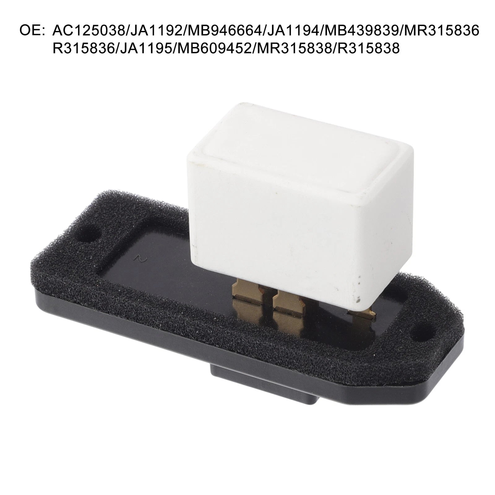 HVAC Blower Motor Resistor Replacement for Toyota No. AC125038 (1999–2004)