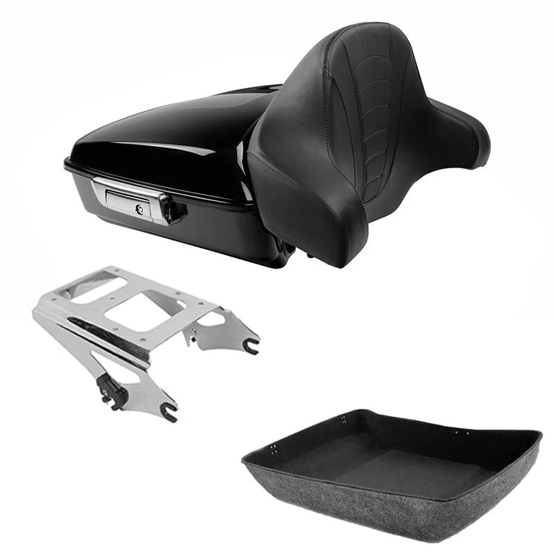 Chopped Trunk Backrest Mount for Harley Touring Street Glide (2009–2013)