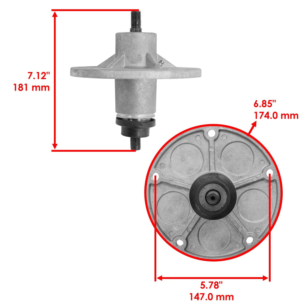 Deck Spindle Pulley Replacement for Murray 40 Inch Deck (1995–2010)