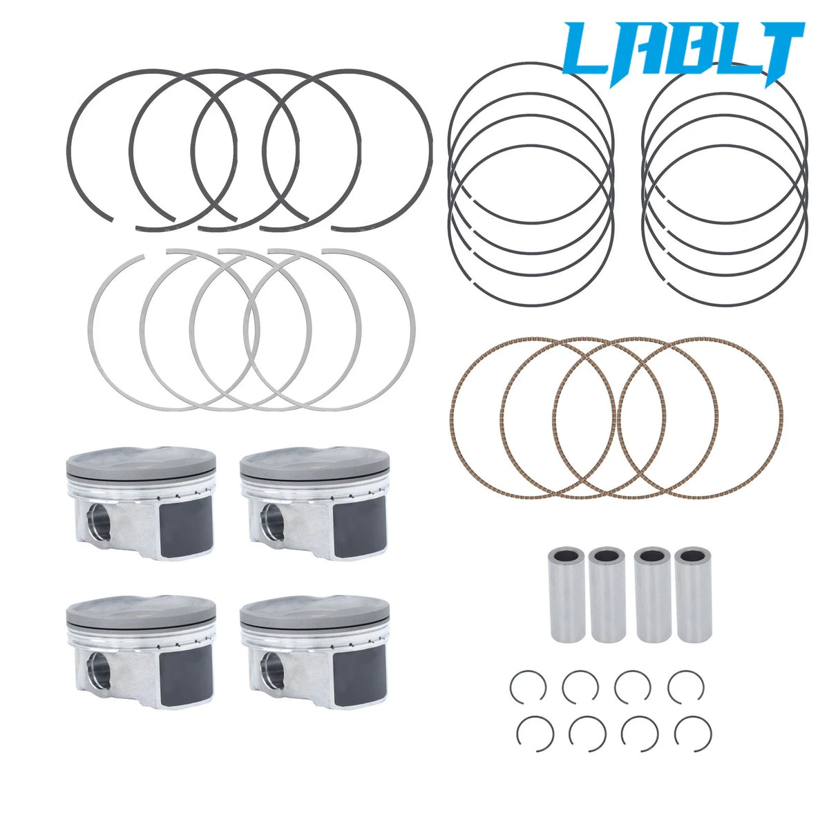 Piston & Ring Kit for Toyota Camry RAV4 Scion tC 2.4L 2AZFE (2007–2013)