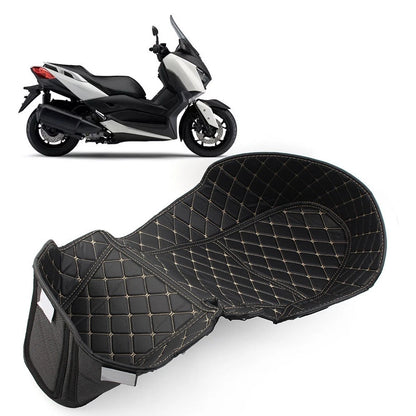 Leather Storage Box Seat Shell Cover Mat for Yamaha Xmax300 (2017–2019)