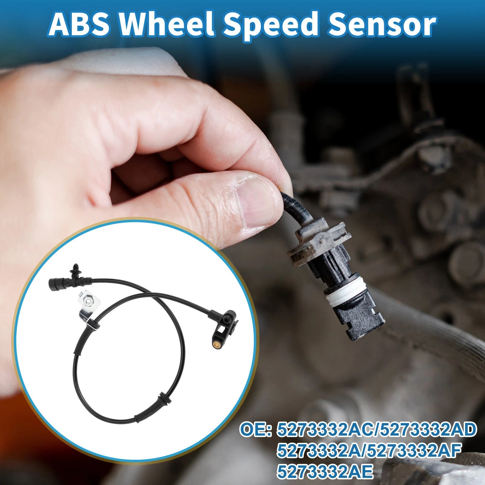 ABS Wheel Speed Sensor for Chrysler PT Cruiser (2001–2010)
