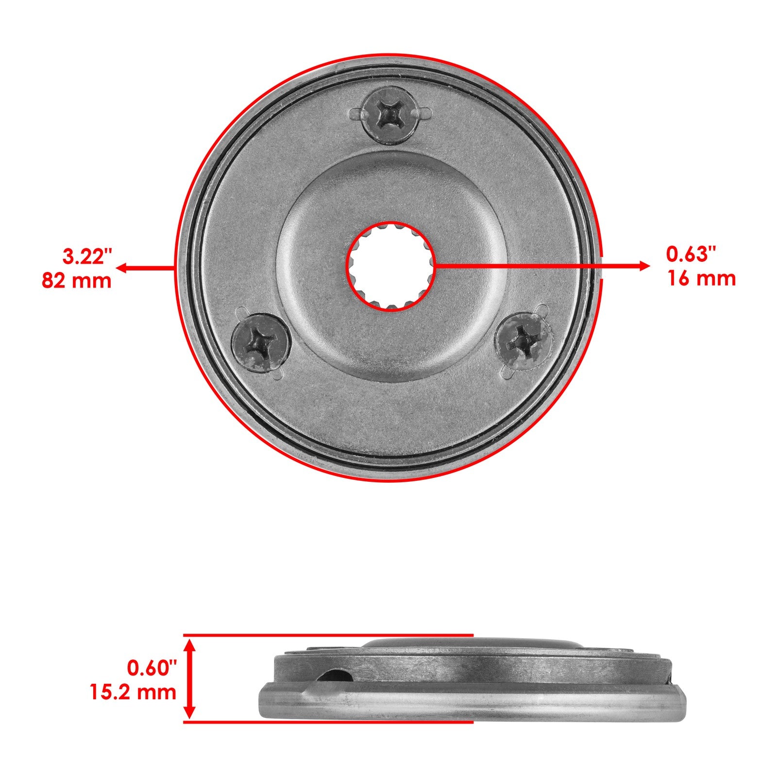 Starter Clutch Sprag Assembly Replacement for Yamaha Riva 125 XC125 (1985–2001)