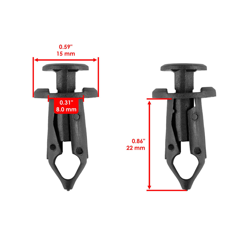 Fender Rivet Tool Replacement for Polaris Ranger XP 900 (2008–2017)