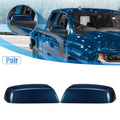 Side Mirror Covers OEM Blue Top for Chevy Silverado 1500 2500 3500 (2014–2019)