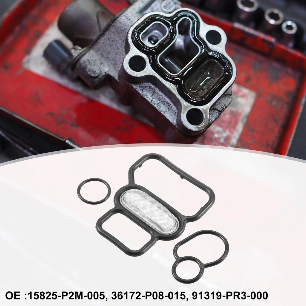 VTEC Solenoid Gasket Set with O-Ring for Honda (2000–2010)