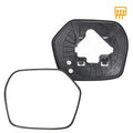 Right Side Heated Mirror Glass with Backing Plate for Honda CR-V (2007–2011)