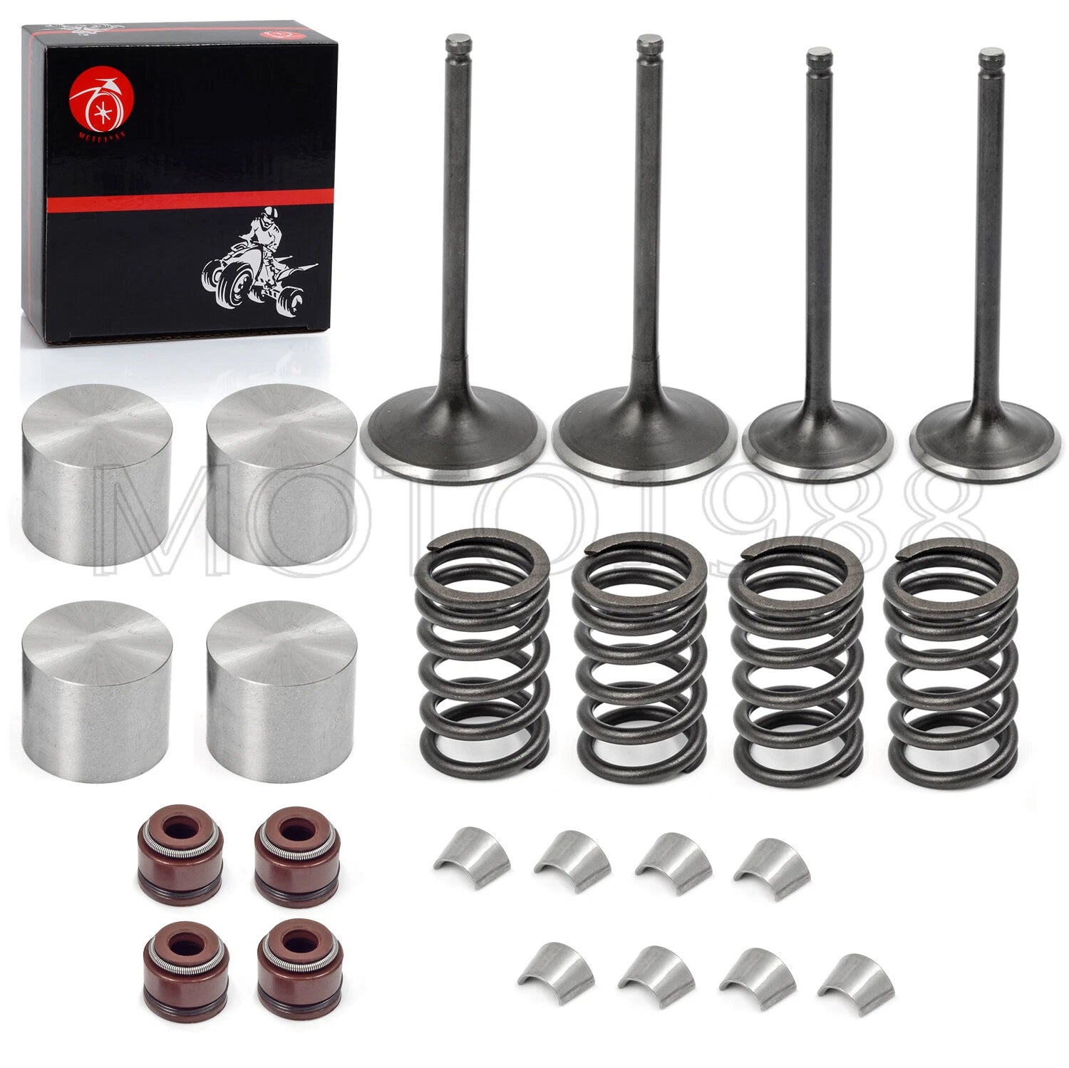 Intake & Exhaust Valve Spring Seal Kit for Suzuki LTZ400 (2005–2014)