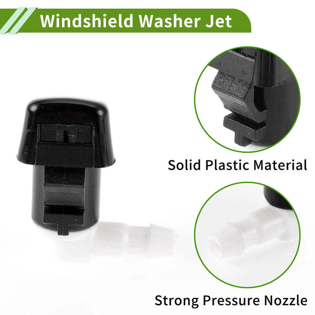 Windshield Washer Nozzle with Hose Connector for Cadillac (No. 25815793)
