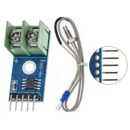 MAX6675 Thermocouple for Accurate Temperature Readings (2000V ESD Protection)