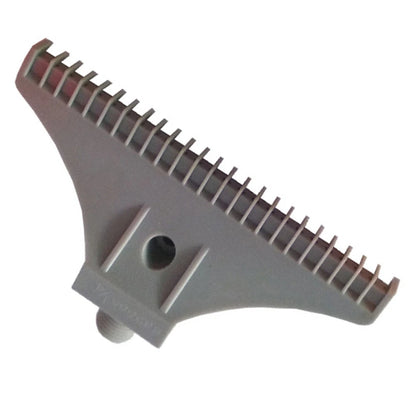 1/4 Inch Gray Flat Wind Jet Nozzle for Air Blowers and Compressors