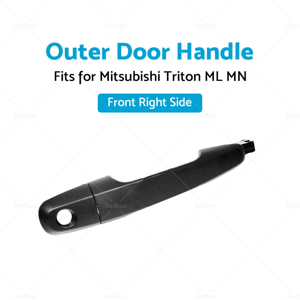 Front Right Outer Door Handle for Mitsubishi Triton ML MN (2006–2015)