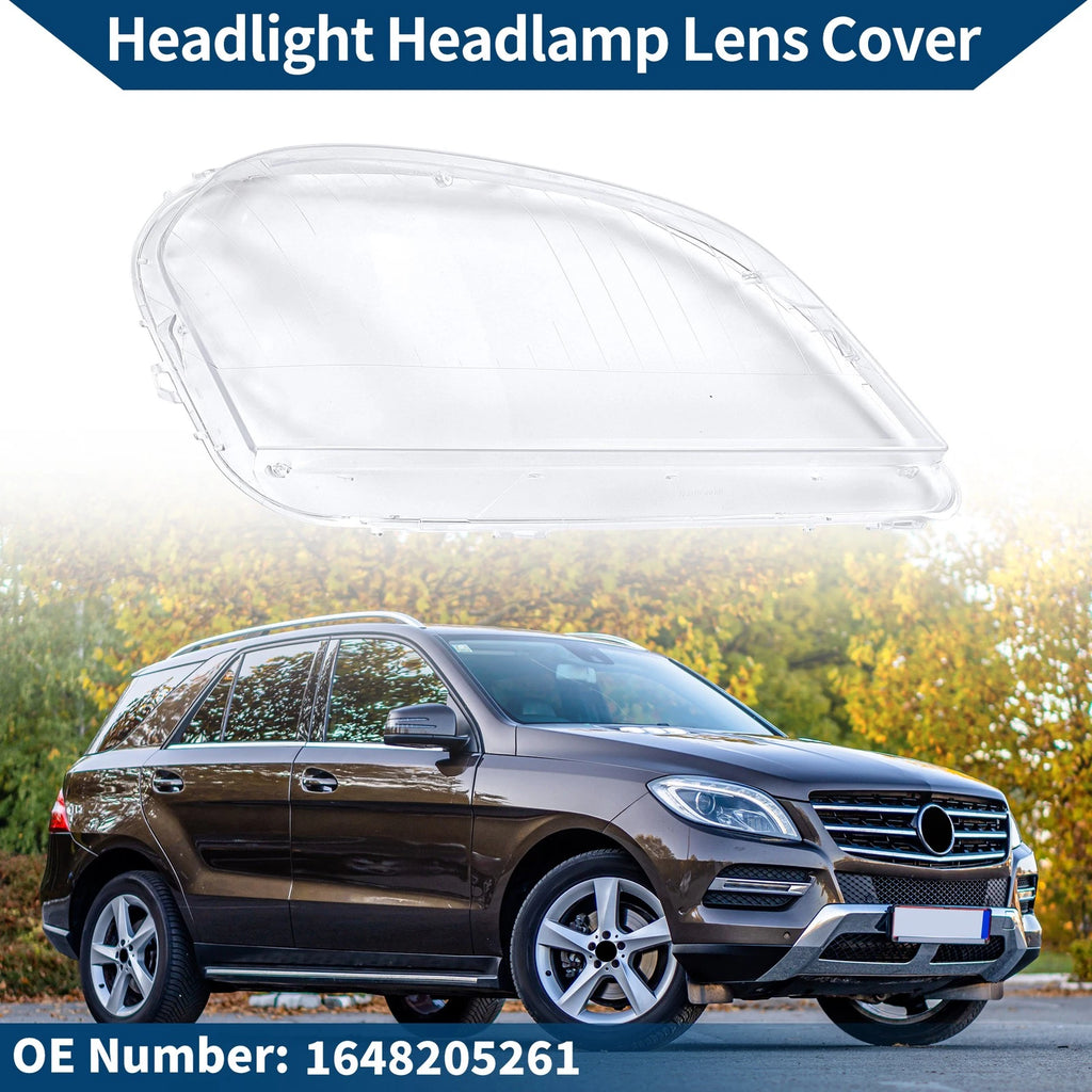 Front Right Headlight Lens Cover Replacement for Mercedes-Benz ML350 (2006–2011)