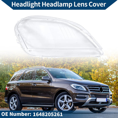 Front Right Headlight Lens Cover Replacement for Mercedes-Benz ML350 (2006–2011)